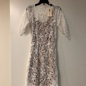 For Love and Lemons white lace dress!